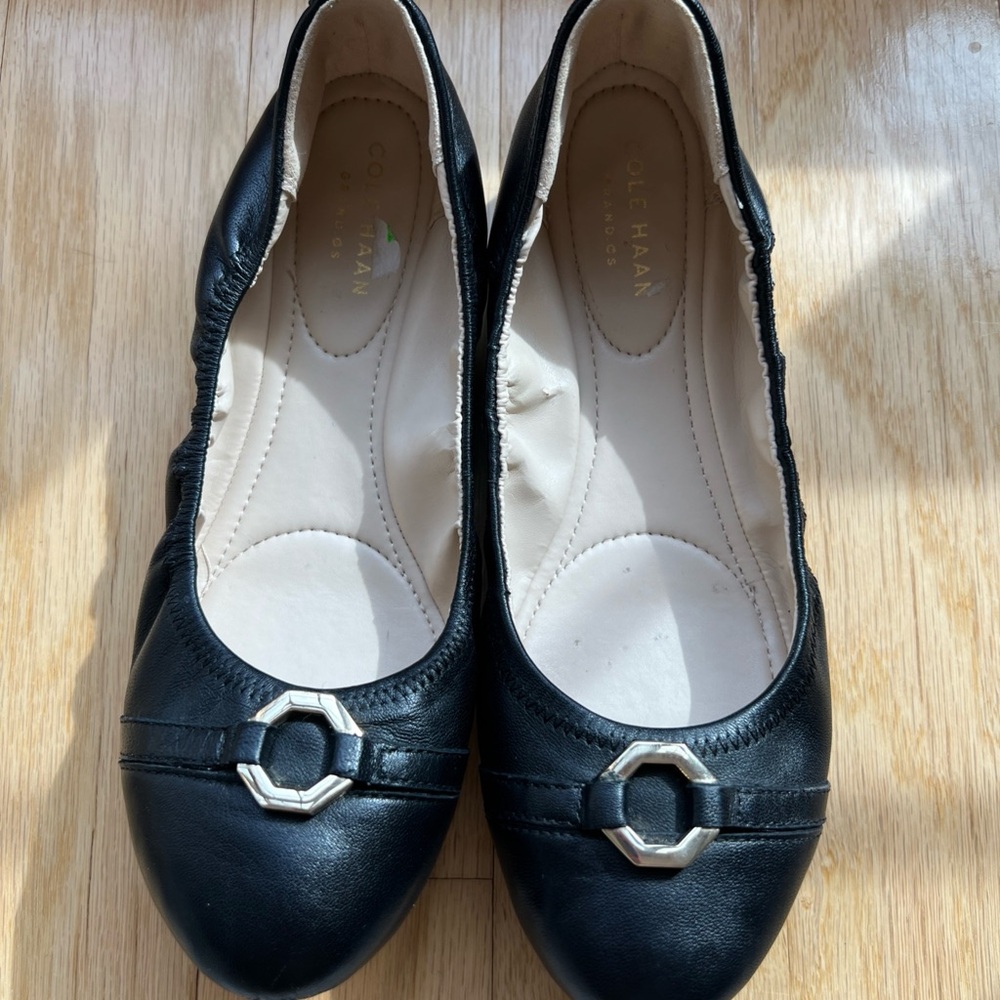 Cole Haan Women's Black Ballet Flats